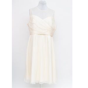 J. Crew Wedding- Clara Dress in Champagne